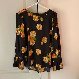 Loft Floral Blouse XS
